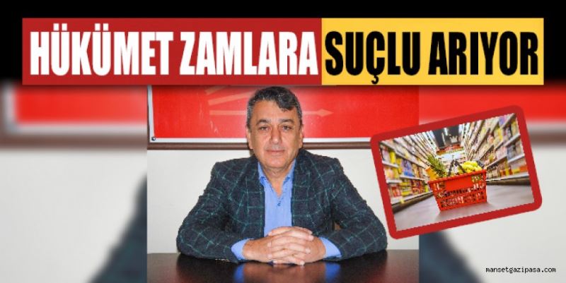 “HÜKÜMET ZAMLARA SUÇLU ARIYOR”