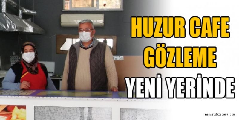 Huzur Cafe Gözleme yeni yerinde