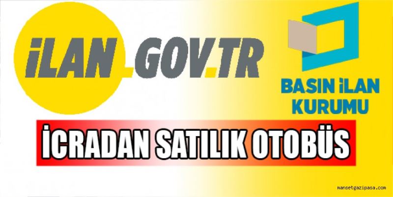İCRADAN SATILIK OTOBÜS