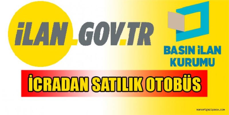 İCRADAN SATILIK OTOBÜS