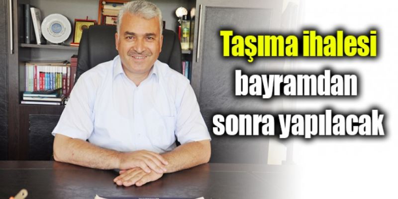 İHALE BAYRAMDAN SONRA