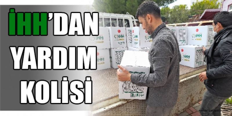 İHH’DAN YARDIM KOLİSİ