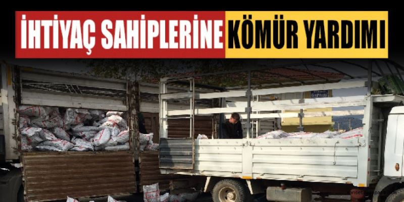 İHTİYAÇ SAHİPLERİNE KÖMÜR YARDIMI