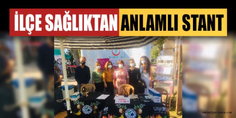 İLÇE SAĞLIKTAN ANLAMLI STANT