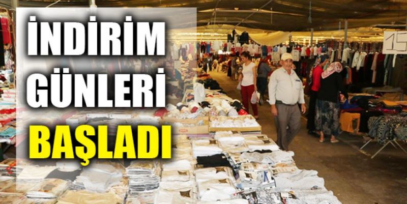 İNDİRİM GÜNLERİ BAŞLADI