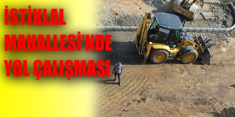 İSTİKLAL’DE YOL ÇALIŞMASI