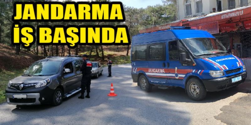 JANDARMA İŞ BAŞINDA