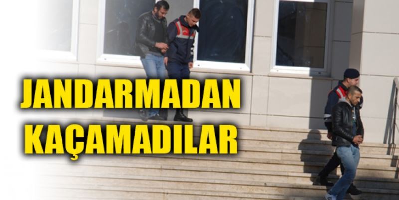 JANDARMADAN KAÇAMADILAR