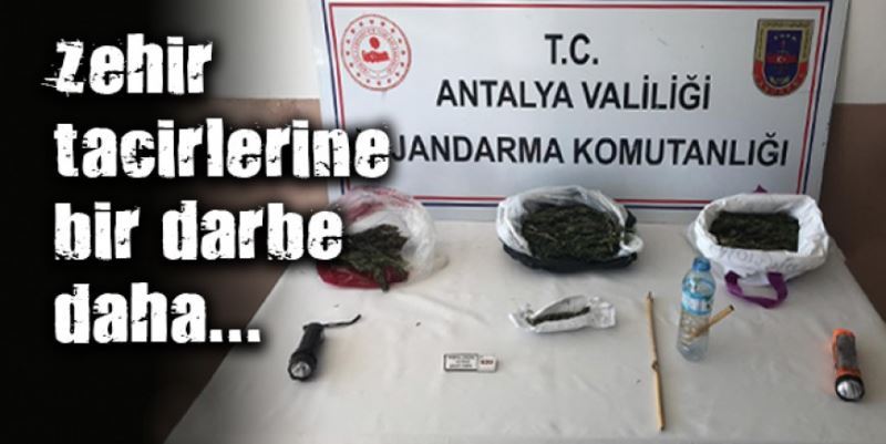 JANDARMADAN UYUŞTURUCUYA BİR DARBE DAHA