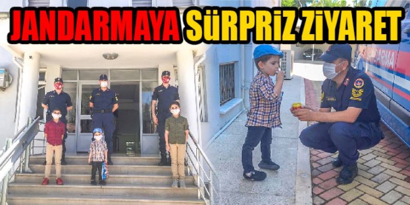 JANDARMAYA SÜRPRİZ ZİYARET