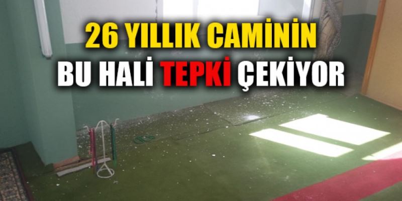 KADERİNE TERK EDİLEN CAMİ BAKIM BEKLİYOR