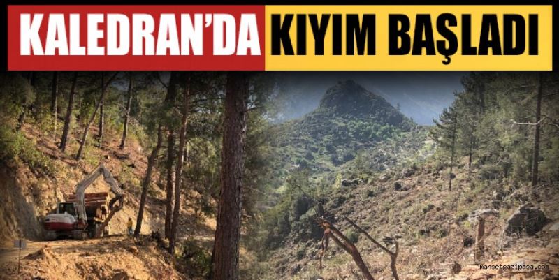 KALEDRAN’DA KIYIM BAŞLADI