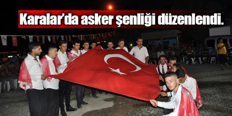 KARALAR’DA ASKER EĞLENCESİ