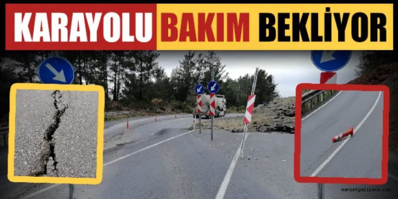 KARAYOLU BAKIM BEKLİYOR