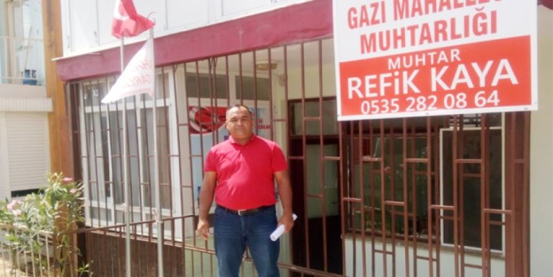 KAYA MUHTARLIK OFİSİNİ AÇTI