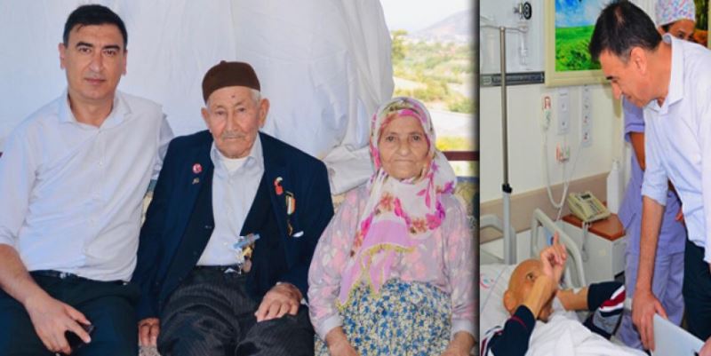 KAYMAKAM SAKAR’DAN BAYRAM ZİYARETİ