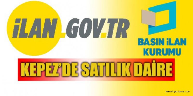 KEPEZ’DE SATILIK DAİRE