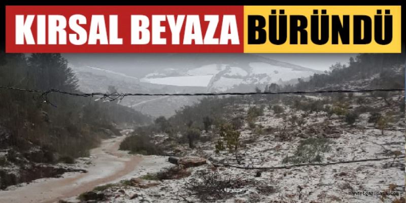 KIRSAL BEYAZA BÜRÜNDÜ