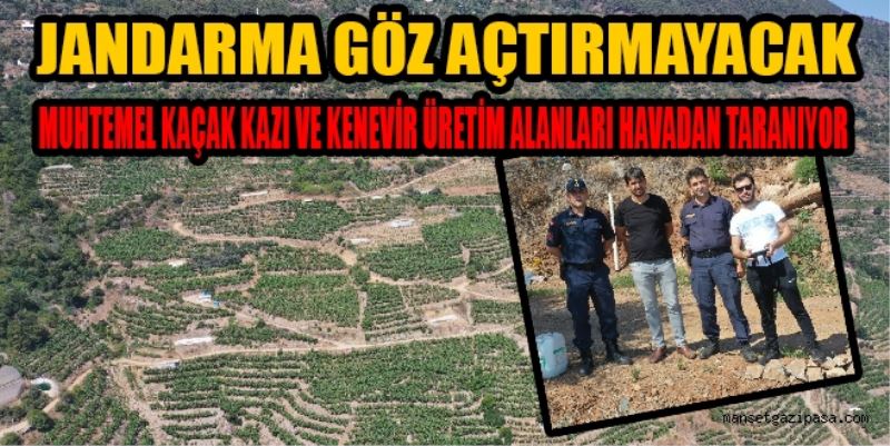 KIRSAL DRONE İLE TARANACAK