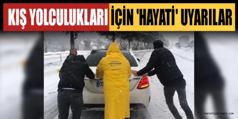 KIŞ YOLCULUKLARI İÇİN 