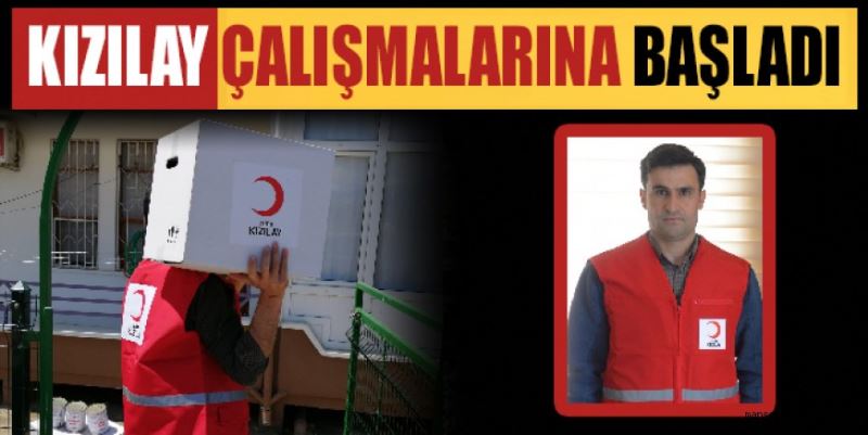 KIZILAY ÇALIŞMALARINA BAŞLADI