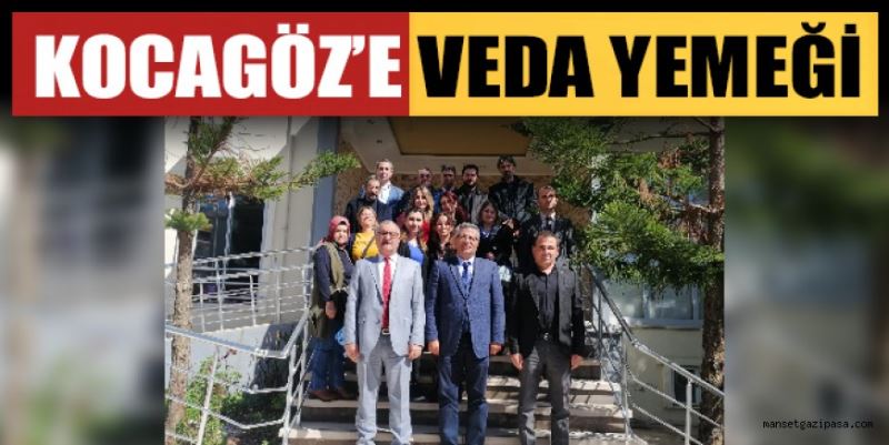 KOCAGÖZ’E VEDA YEMEĞİ