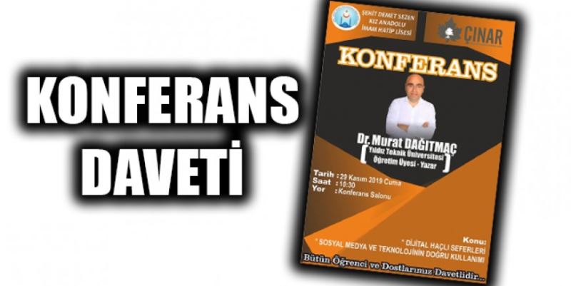 KONFERANS DAVETİ