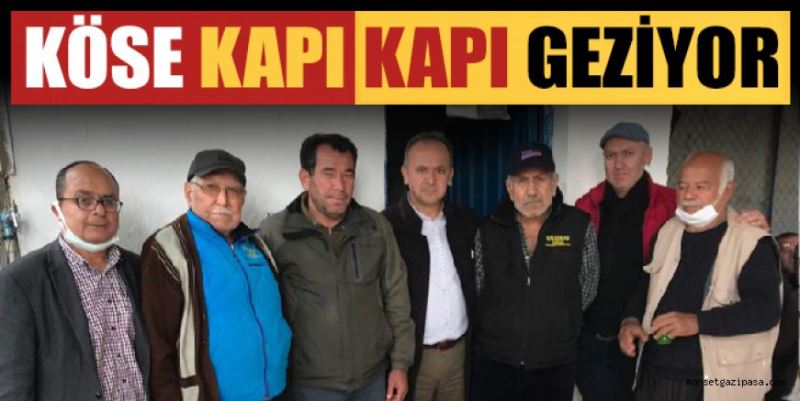 KÖSE KAPI KAPI GEZİYOR