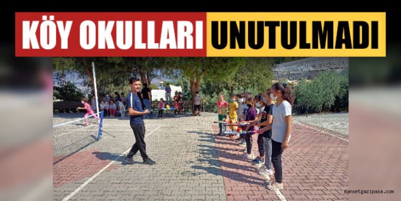 KÖY OKULLARI UNUTULMADI