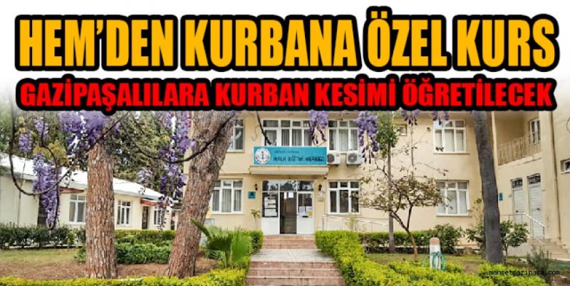 KURBAN KESİMİ ÖĞRETİLECEK