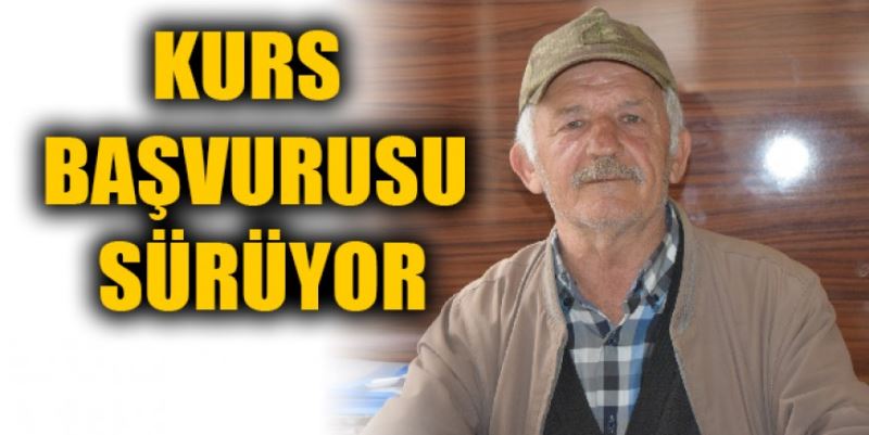 KURS BAŞVURUSU SÜRÜYOR