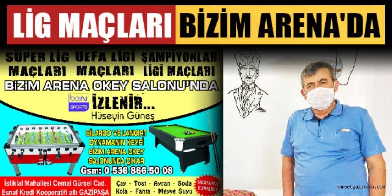 LİG MAÇLARI BİZİM ARENA