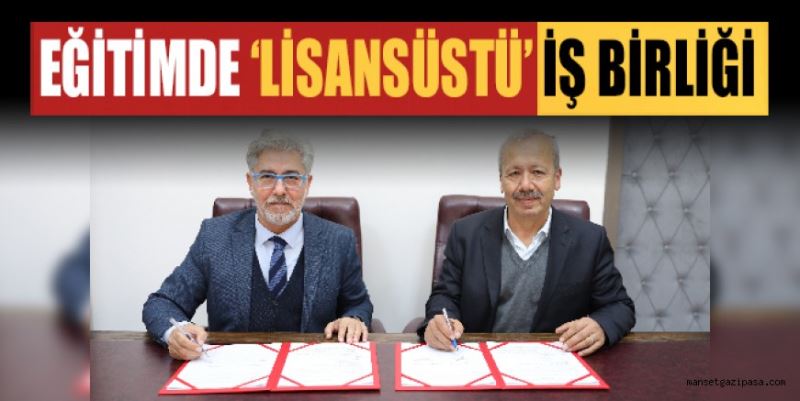 ‘LİSANSÜSTÜ’ İŞ BİRLİĞİ