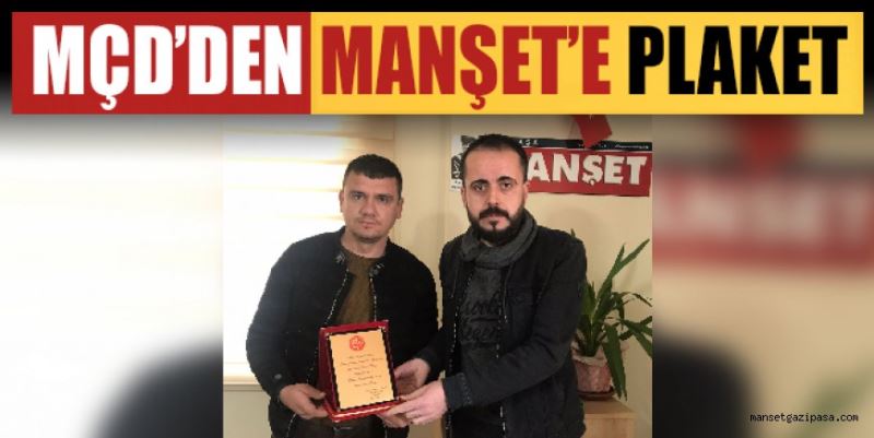 MÇD’DEN MANŞET’E PLAKET