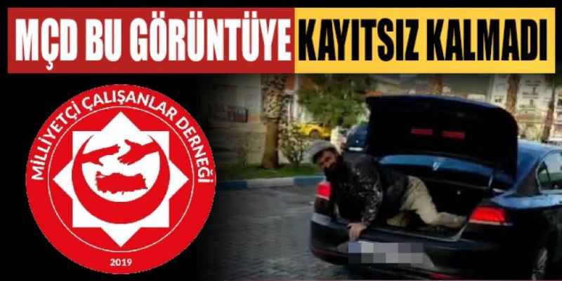 MÇD YÜREK SIZLATAN OLAY KARŞISINDA KAYITSIZ KALMADI