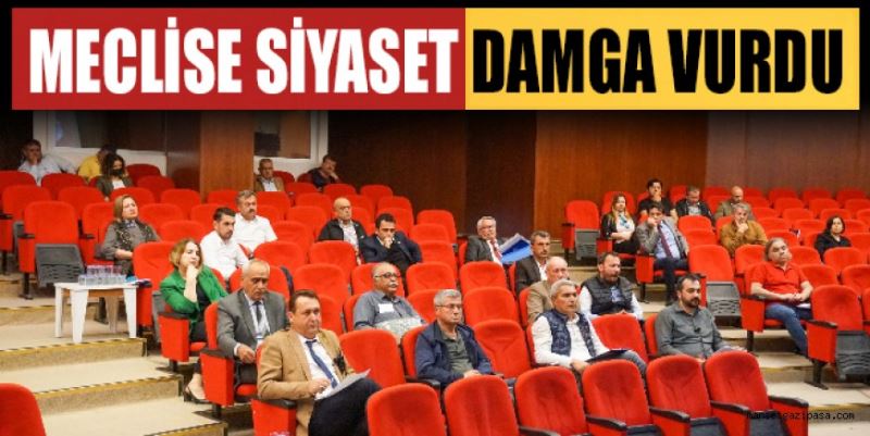 MECLİSE SİYASET DAMGA VURDU