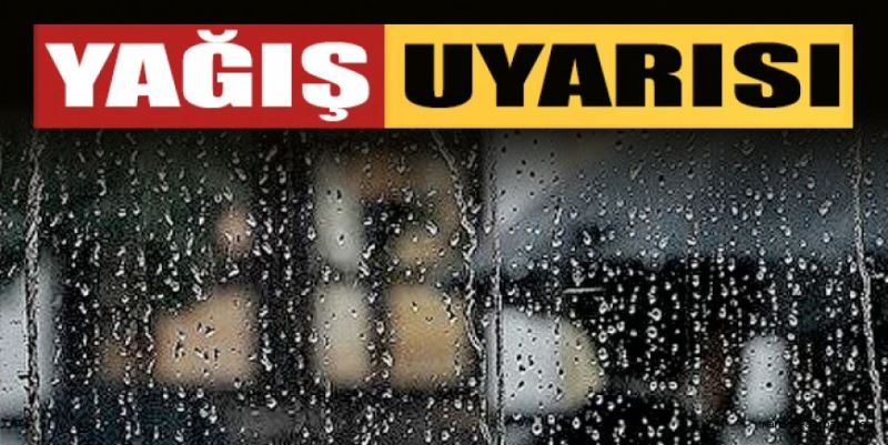 METEOROLOJİ 4. BÖLGE MÜDÜRLÜĞÜ GAZİPAŞA İÇİN YAĞIŞ UYARISI YAPTI