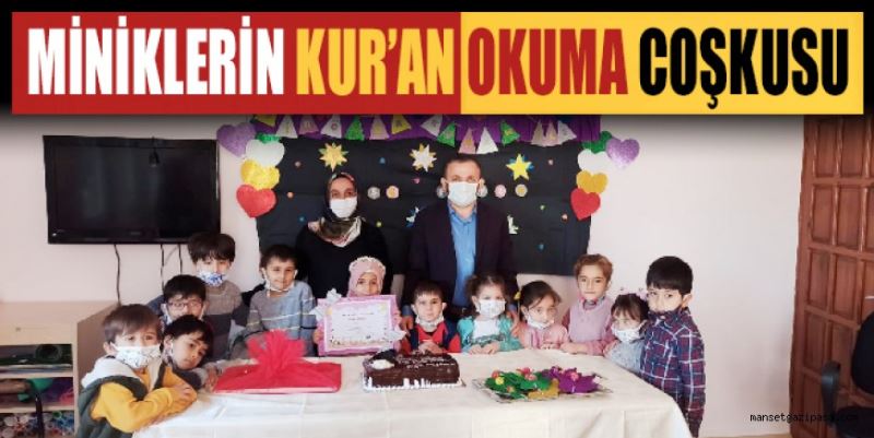 MİNİKLERİN KUR’AN OKUMA COŞKUSU