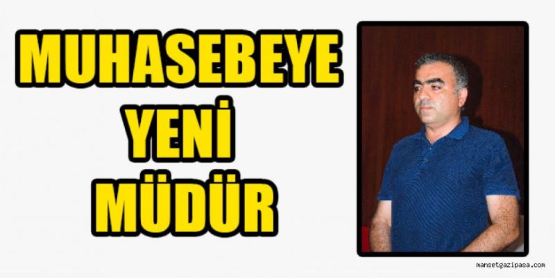 MUHASEBEYE YENİ MÜDÜR