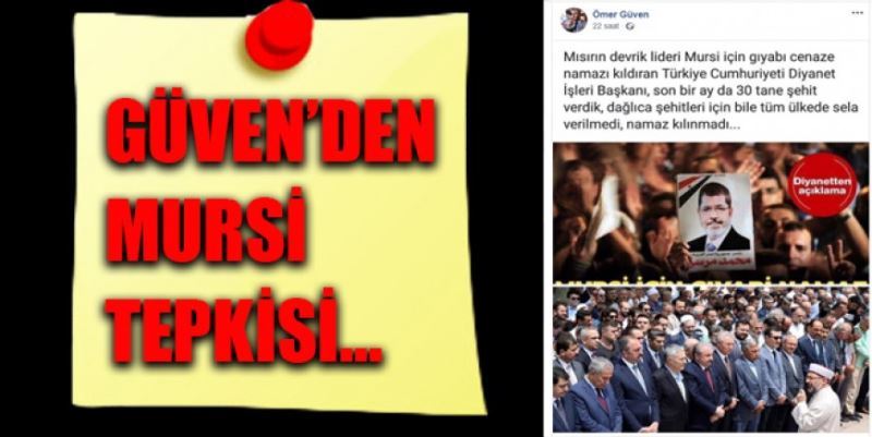 MURSİ TEPKİSİ