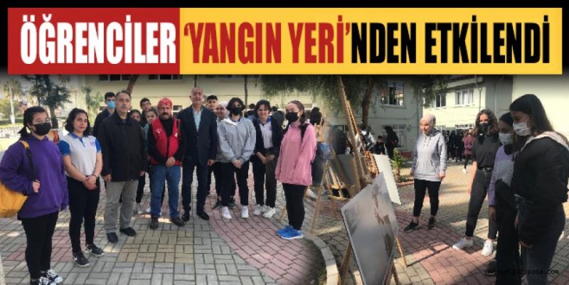 ÖĞRENCİLER ‘YANGIN YERİ’NDEN ETKİLENDİ