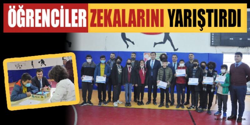 ÖĞRENCİLER ZEKALARINI YARIŞTIRDI