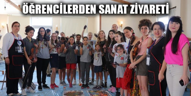 ÖĞRENCİLERDEN SANAT ZİYARETİ