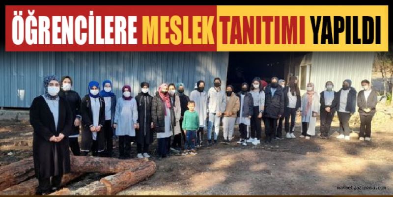 ÖĞRENCİLERE MESLEK TANITIMI