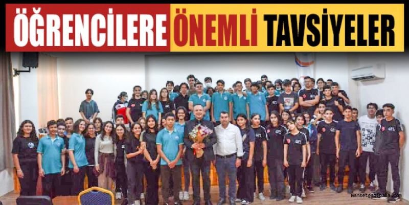 ÖĞRENCİLERE ÖNEMLİ TAVSİYELER