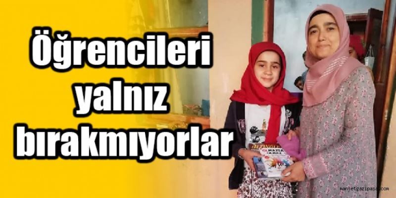 Öğrencileri yalnız bırakmıyorlar