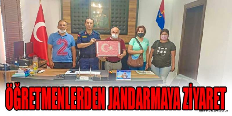 ÖĞRETMENLERDEN JANDARMAYA ZİYARET