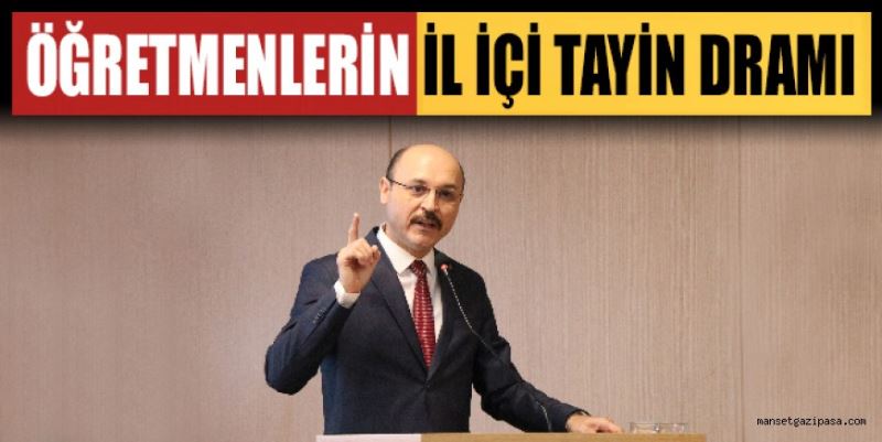 ÖĞRETMENLERİN İL İÇİ TAYİN DRAMI