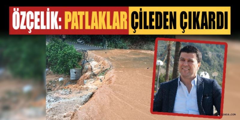 ÖZÇELİK: PATLAYAN DSİ’YE AİT BORULAR VATANDAŞLARI ÇİLEDEN ÇIKARDI