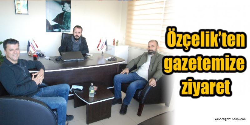 Özçelik’ten Manşet’e ziyaret